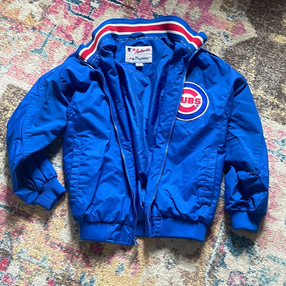 Authentic majestic Chicago cubs jacket